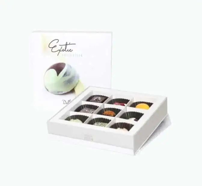 Product Image of the Exotic Chocolate Gift Basket