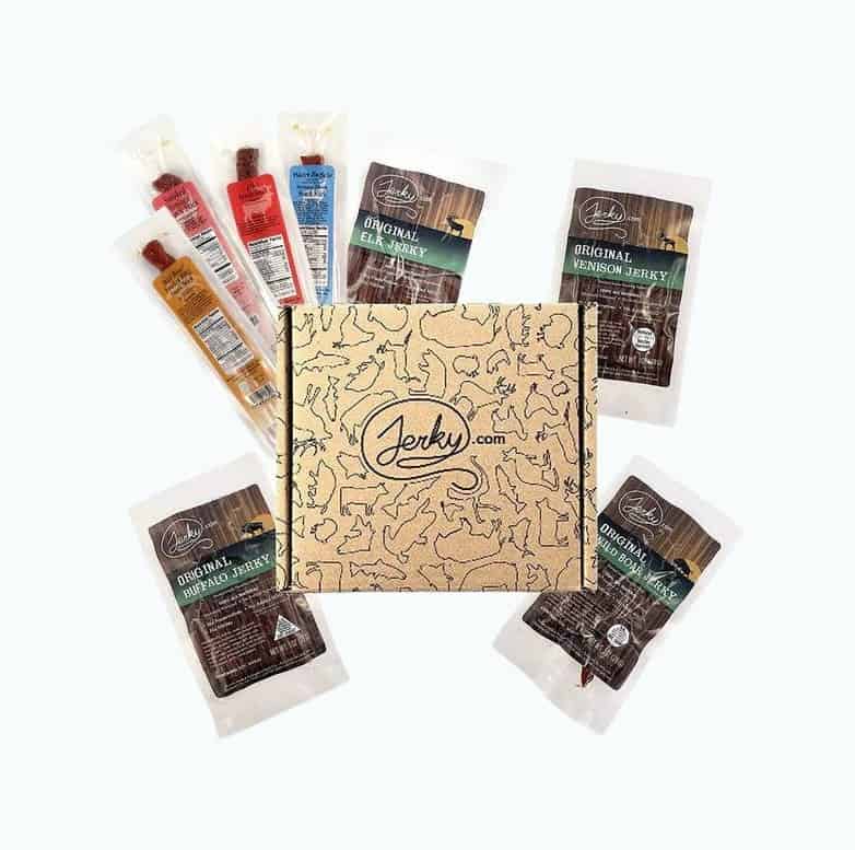 Product Image of the Exotic Jerky Gift Box