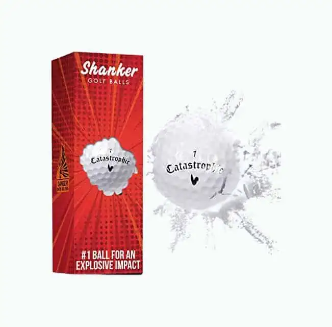 Product Image of the Exploding Golf Balls- Prank Balls That Explode On Impact