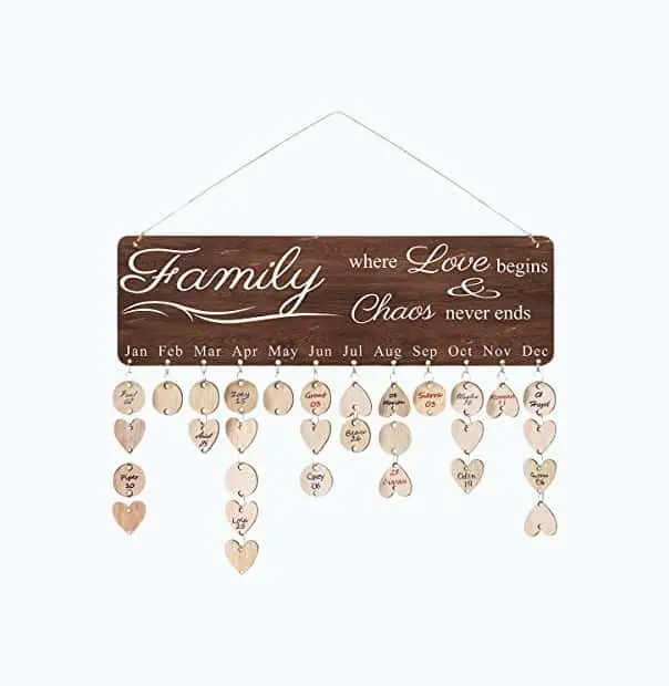 Product Image of the Family Reminder Calendar