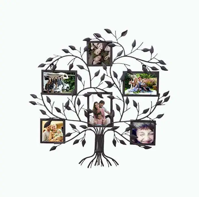 Product Image of the Family Tree Metal Wall Hanging
