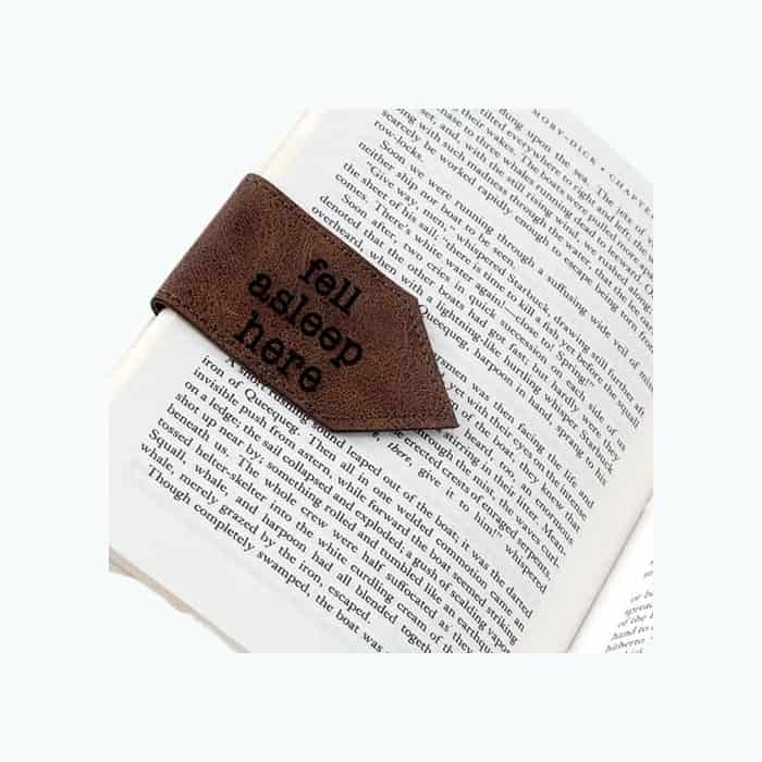 Product Image of the Fell Asleep Here Magnetic Bookmark