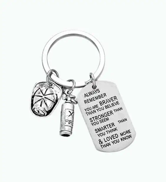 Product Image of the Firefighter Keychain