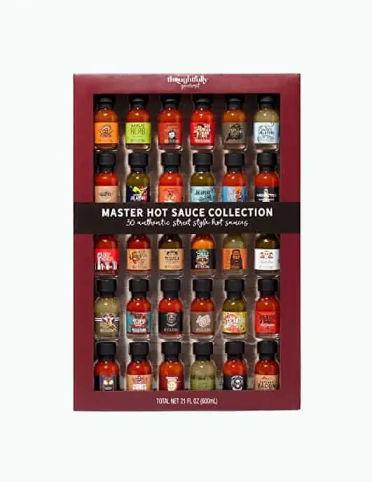Product Image of the Flavors of the World Hot Sauce Sampler Gift Set