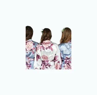Product Image of the Floral Bridesmaid Robes