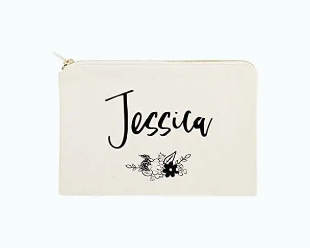 Product Image of the Floral Cosmetic Bag