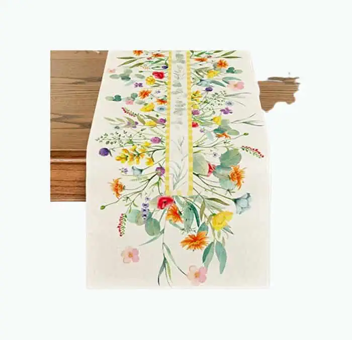 Product Image of the Floral Table Runner