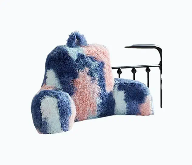Product Image of the Fluffy Fur Reading Pillow
