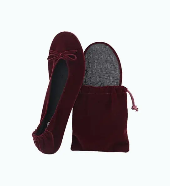 Product Image of the Foldable Ballet Slippers