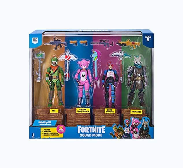 Product Image of the Fortnite Squad Four Figure Pack