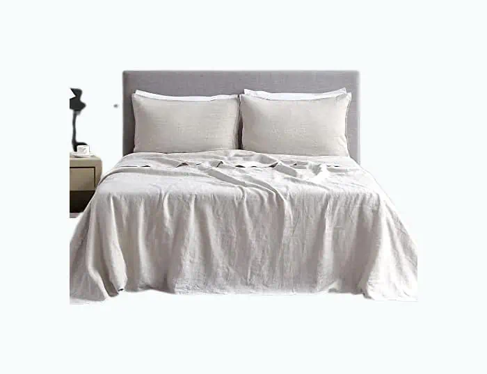 Product Image of the French Linen Bedsheets