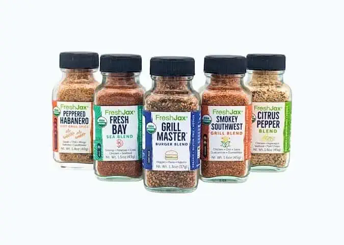 Product Image of the FreshJax Grilling Spice Gift Set