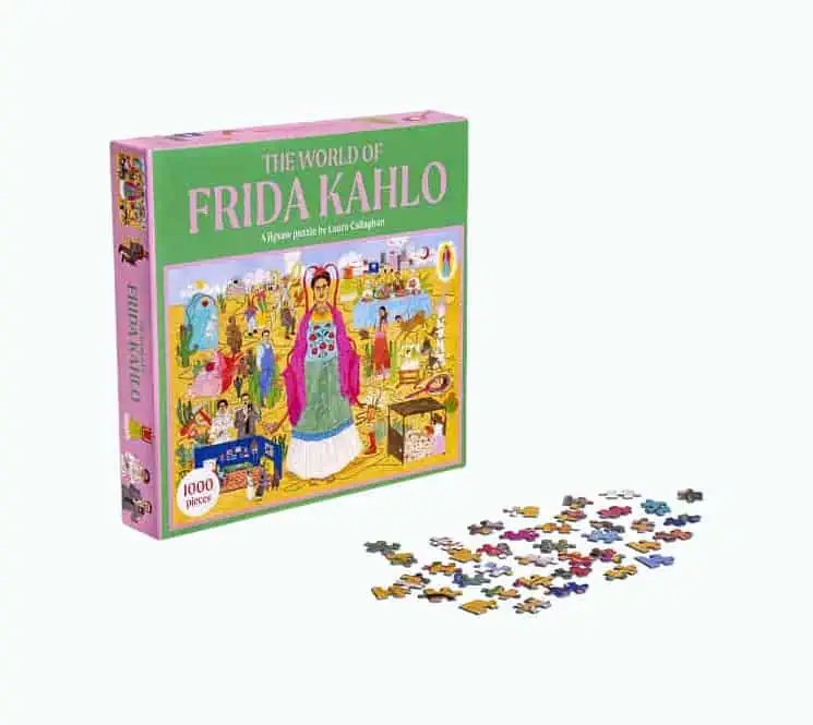 Product Image of the Frida Kahlo Puzzle