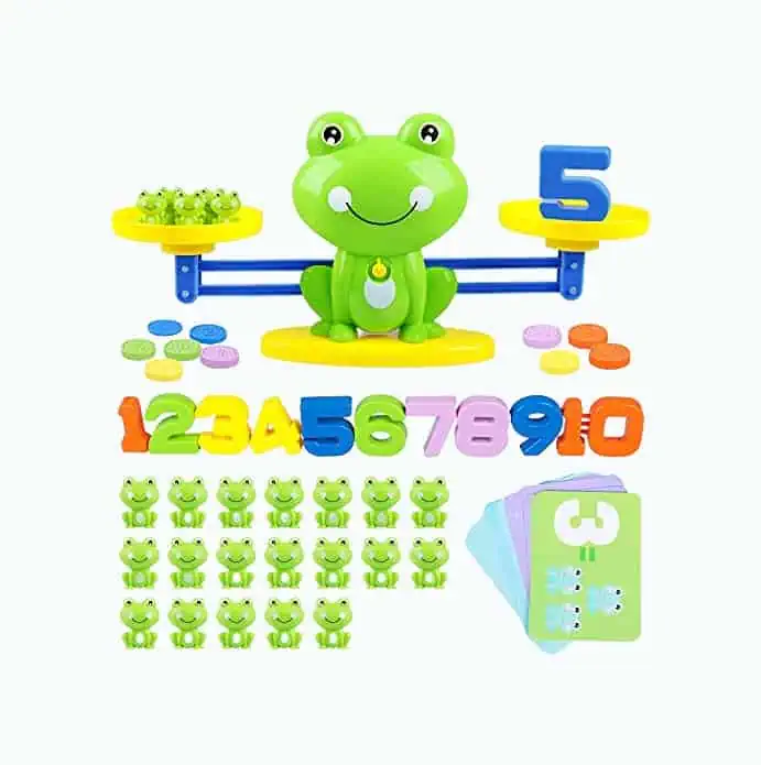 Product Image of the Frog Balance Counting Toys