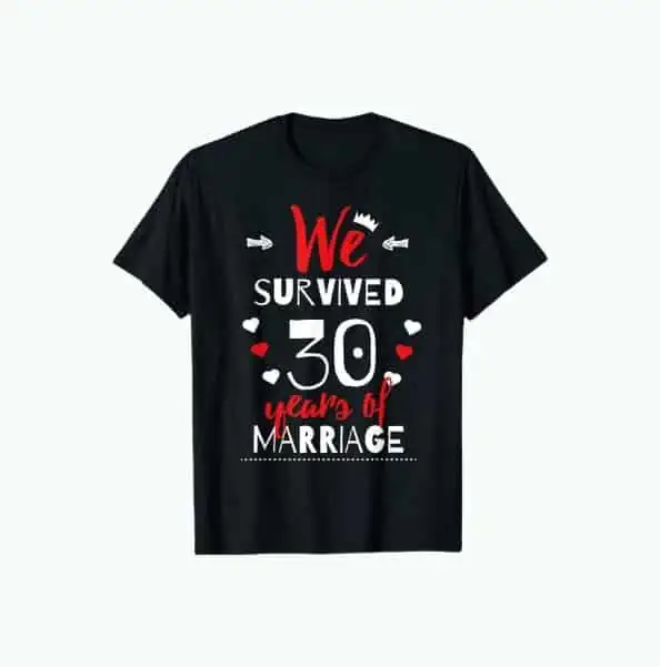 Product Image of the Funny 30th Anniversary T-Shirt