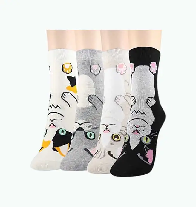 Product Image of the Funny Cat Socks