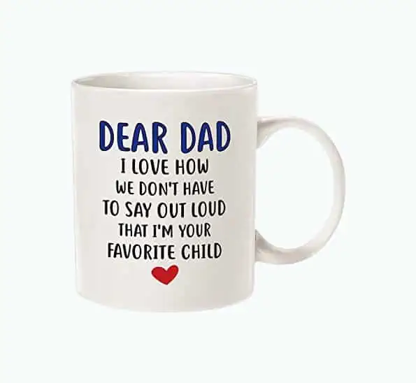 Product Image of the Funny Coffee Mug for Dad
