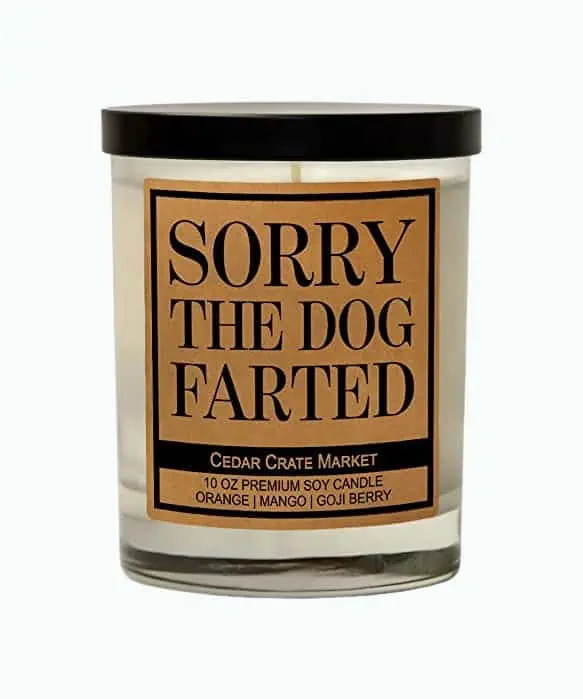 Product Image of the Funny Dog Candle