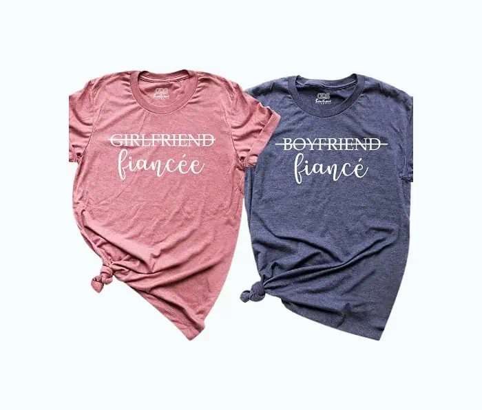 Product Image of the Funny Engagement Shirt