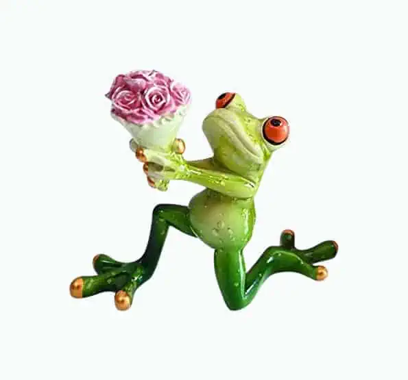 Product Image of the Funny Frog Figurine
