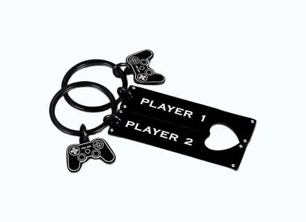 Product Image of the Funny Gamer Keychain