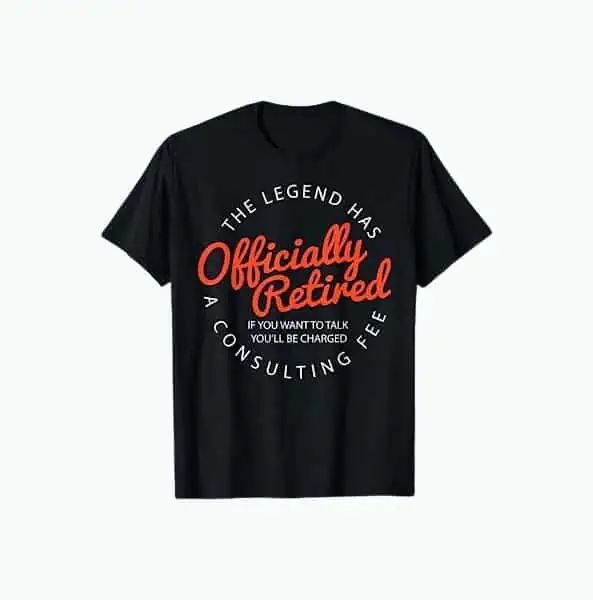Product Image of the Funny Retirement T-Shirt