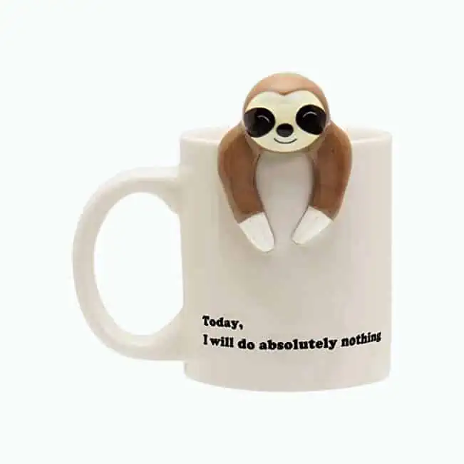 Product Image of the Funny Sloth Coffee Mug