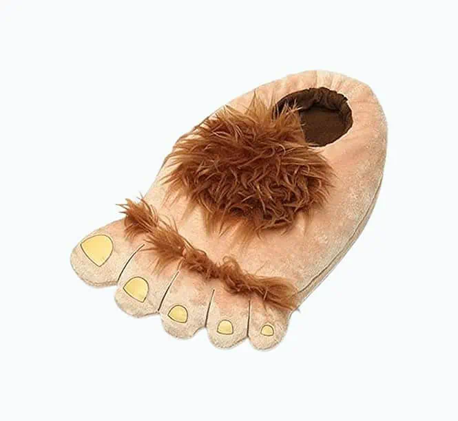 Product Image of the Furry Monster Slippers