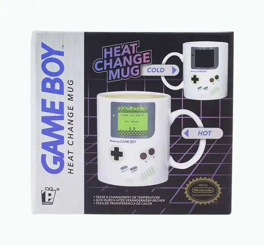 Product Image of the Gameboy Heat Changing Coffee Mug