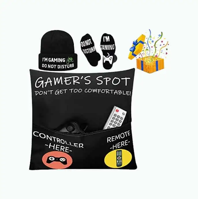 Product Image of the Gamer Pillow Set