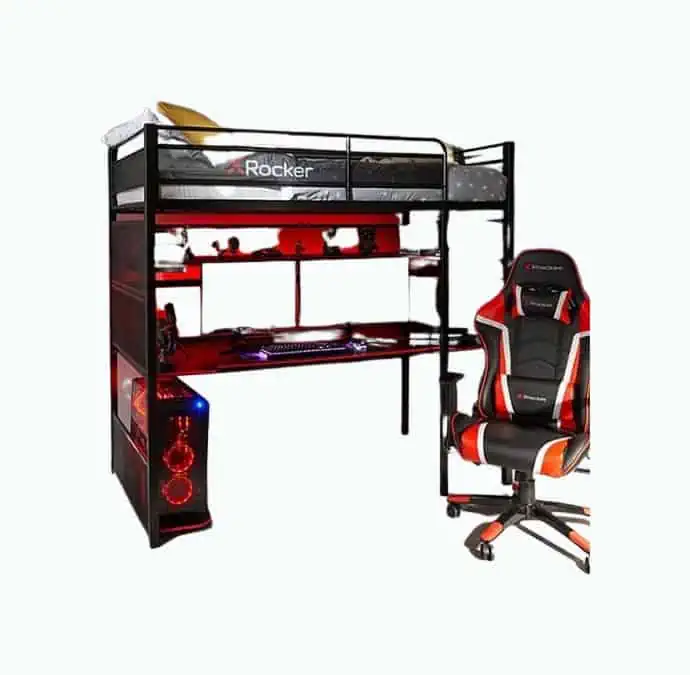 Product Image of the Gaming Bunk Bed With Desk