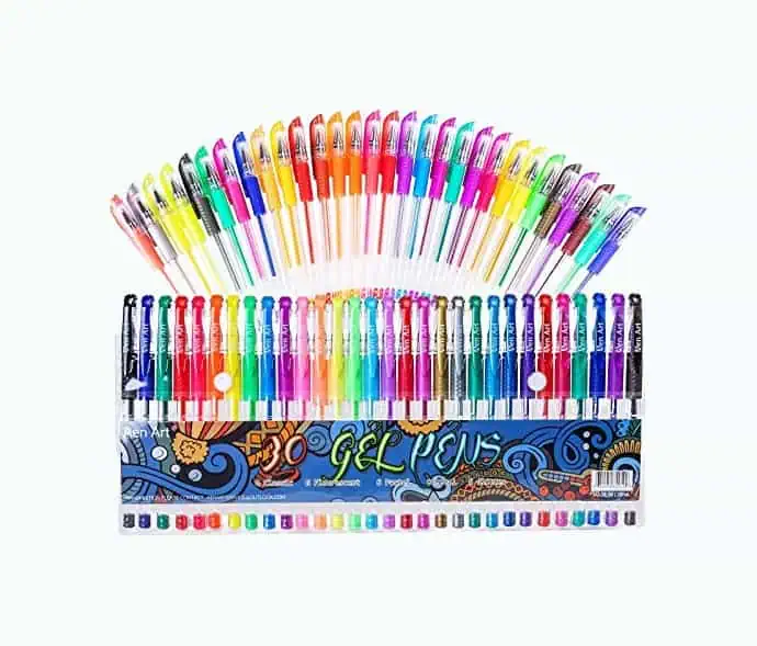 Product Image of the Gel Pens for Adult Coloring Books