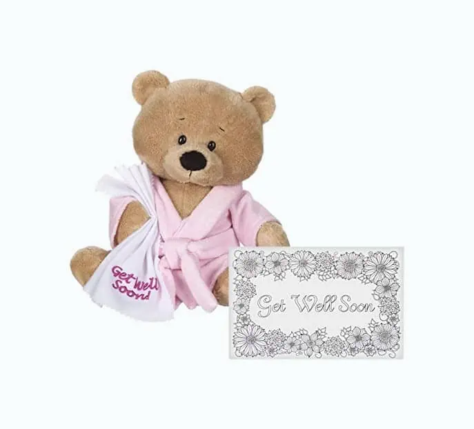 Product Image of the Get Well Cuddle Bear