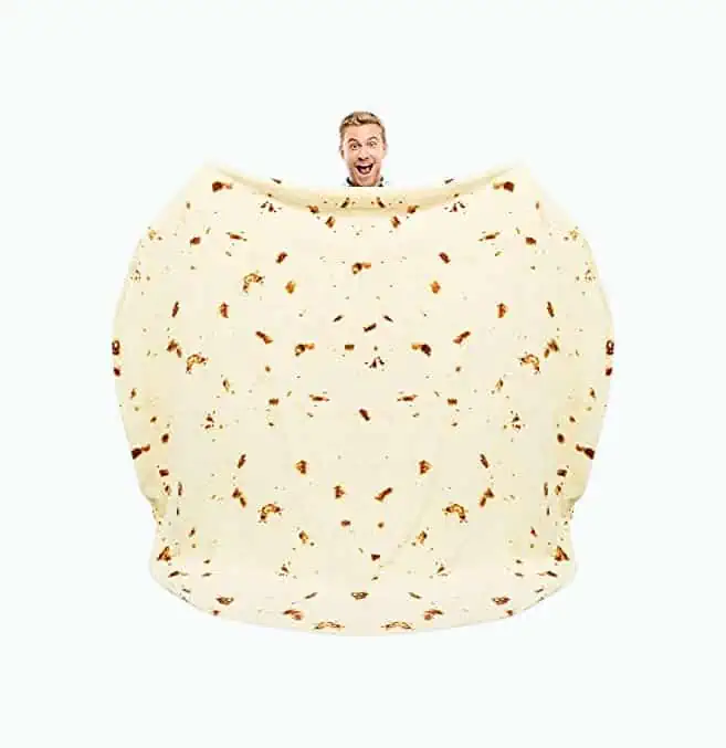 Product Image of the Giant Burrito Blanket