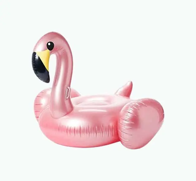 Product Image of the Giant Inflatable Flamingo Pool Float