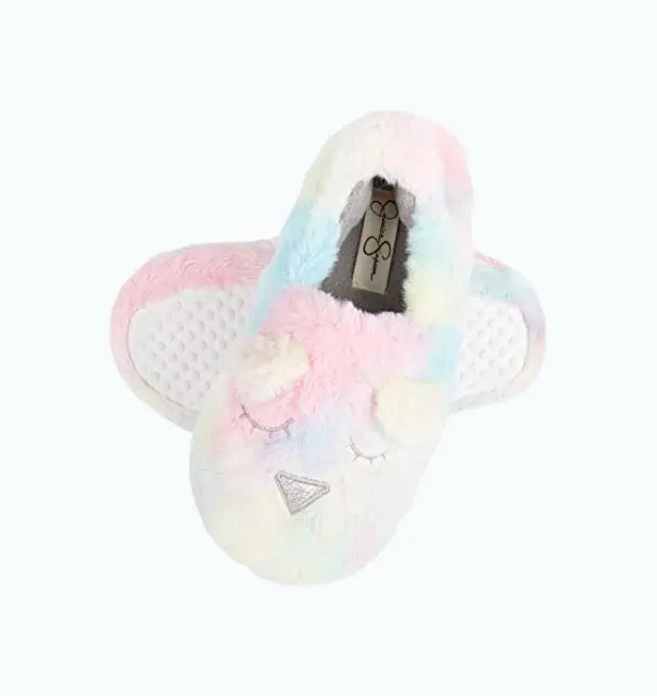 Product Image of the Girls Cozy Plush Slippers
