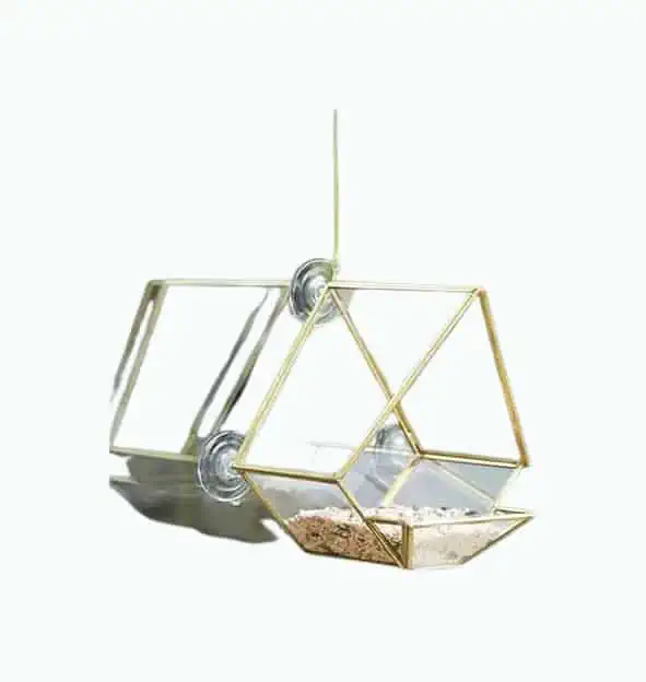 Product Image of the Glass House Bird Feeder