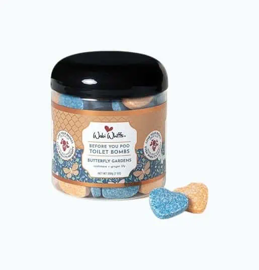 Product Image of the Glitter Hearts Toilet Bombs