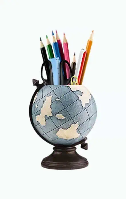 Product Image of the Globe Pencil Holder