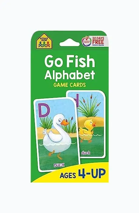Product Image of the Go Fish Alphabet Game Cards