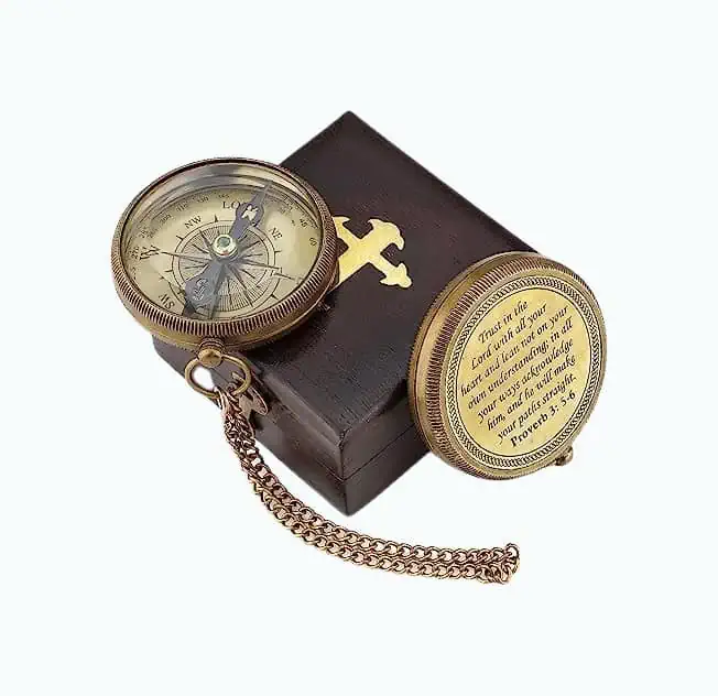 Product Image of the God is My Guide Compass