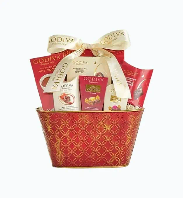 Product Image of the Godiva Decadence Gift Basket