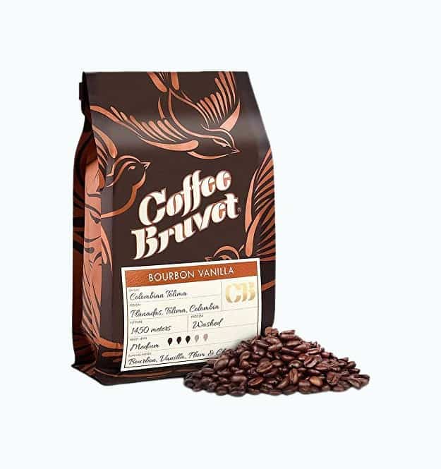 Product Image of the Gourmet Barrel-Aged Bourbon Coffee Infused with Vanilla