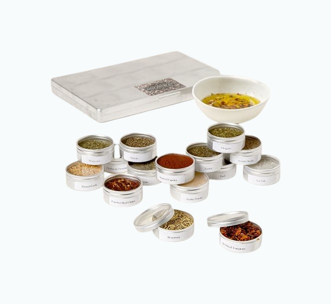 Product Image of the Gourmet Oil-Dipping Spice Kit
