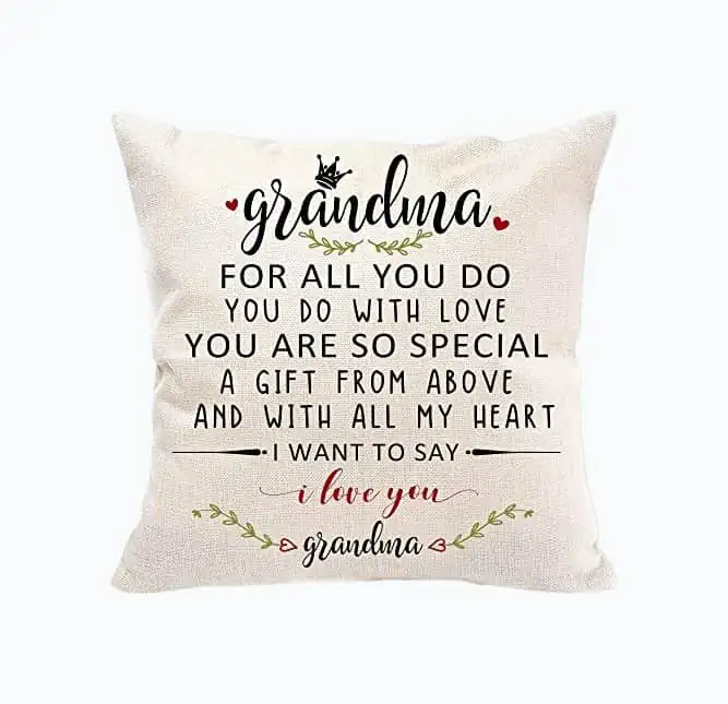 Product Image of the Grandma Pillow Cover