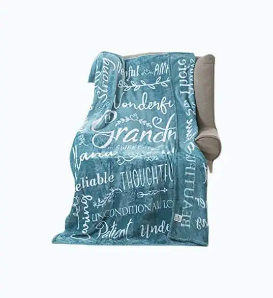 Product Image of the Grandma Throw Blanket