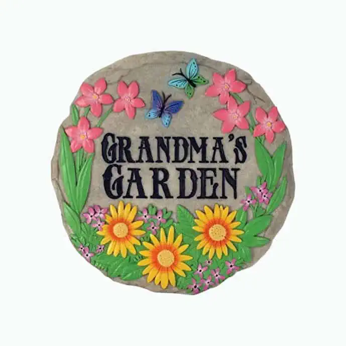 Product Image of the Grandma’s Garden Stepping Stone