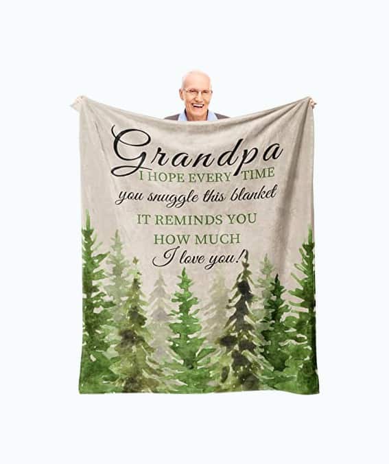 Product Image of the Grandpa Blanket
