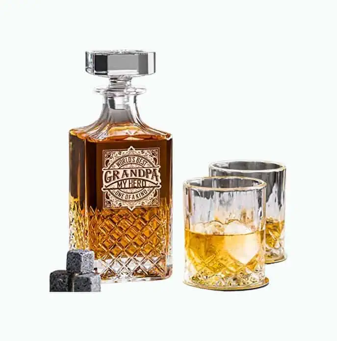 Product Image of the Grandpa Whiskey Set