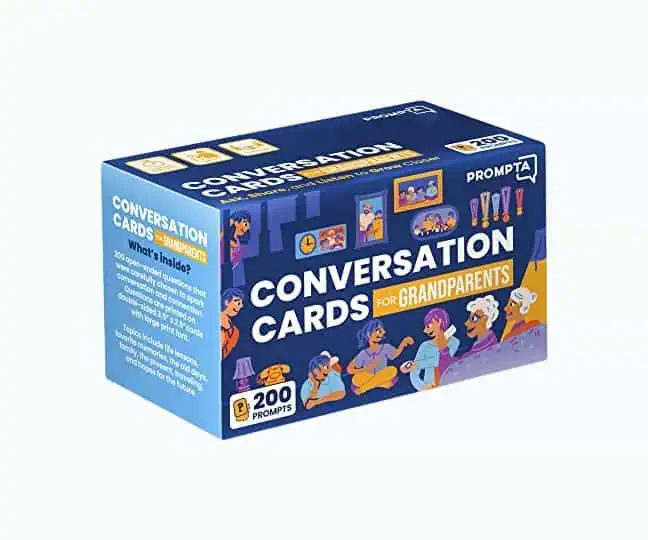 Product Image of the Grandparents Conversation Starter Cards